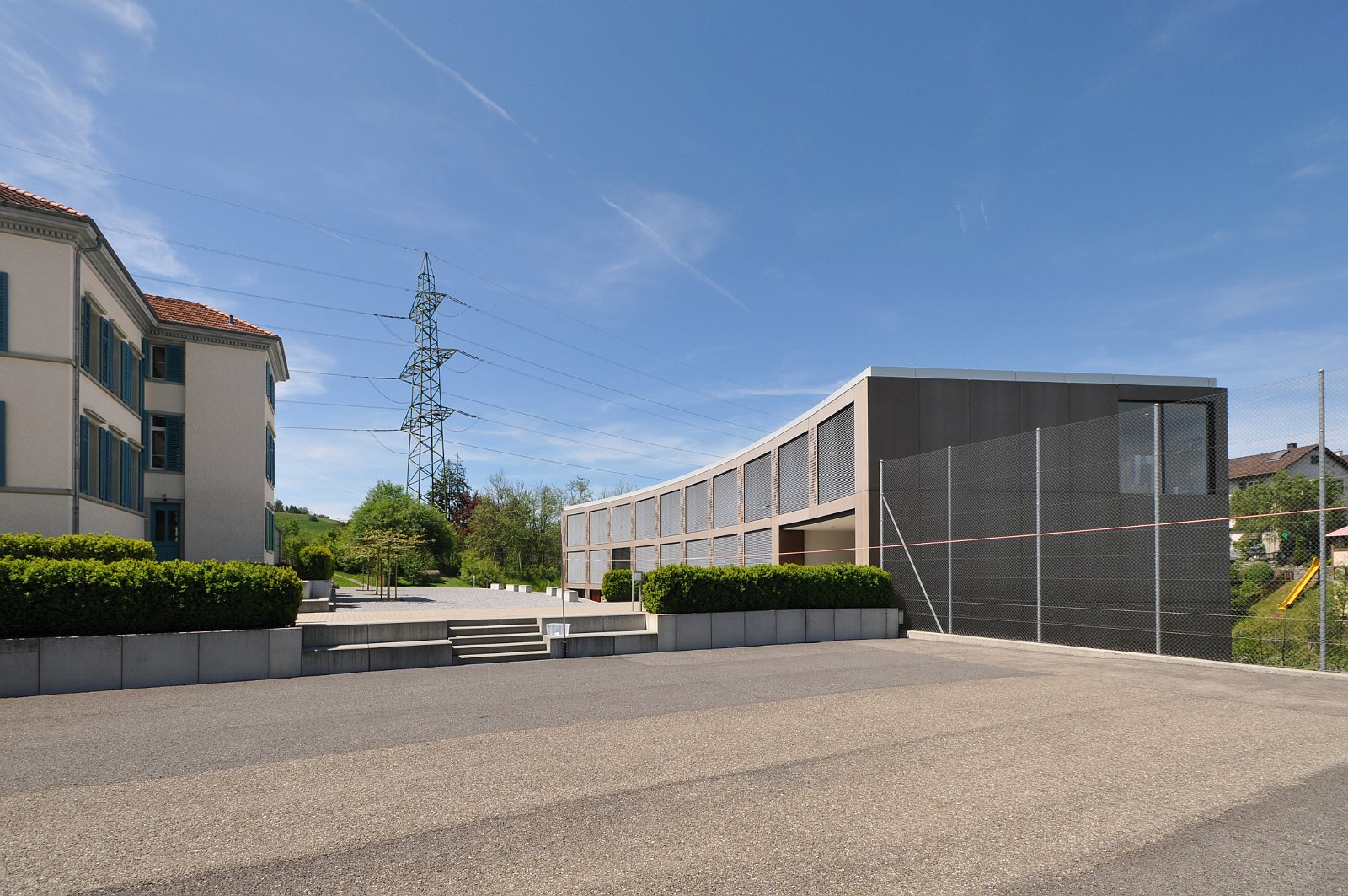 Neubau Schulhaus Samstagern Architekturbüro Jan Federer, Rapperswil-Jona