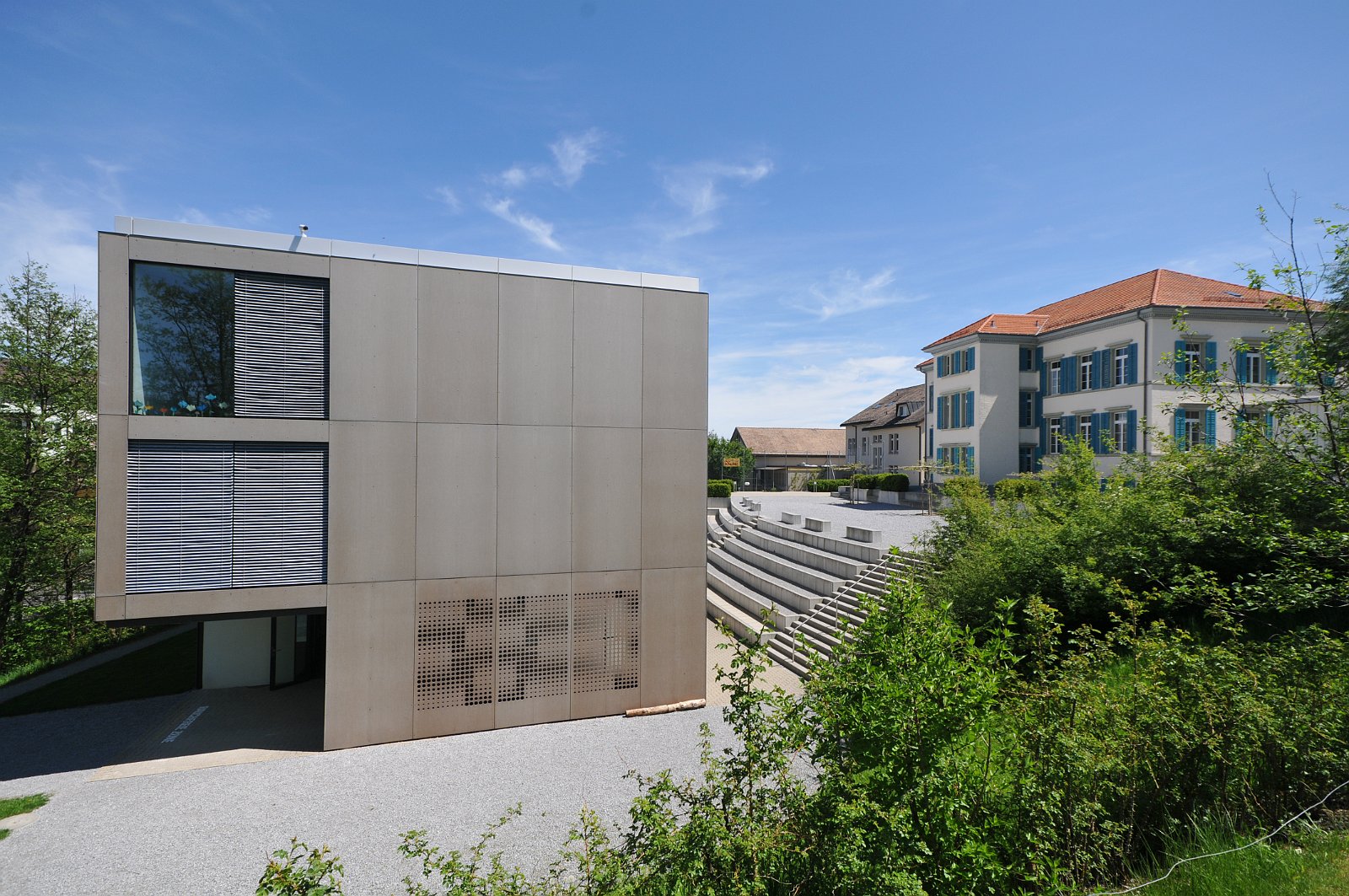 Neubau Schulhaus Samstagern Architekturbüro Jan Federer, Rapperswil-Jona