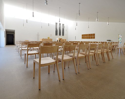 Katholische Kapelle in Samtagern, Einweihung Februar 2012 Architektur von Forster & Uhl Architekten GmbH Zürich.