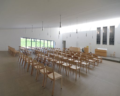 Katholische Kapelle in Samtagern, Einweihung Februar 2012 Architektur von Forster & Uhl Architekten GmbH Zürich.