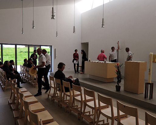 Katholische Kapelle in Samtagern, Einweihung Februar 2012 Architektur von Forster & Uhl Architekten GmbH Zürich.