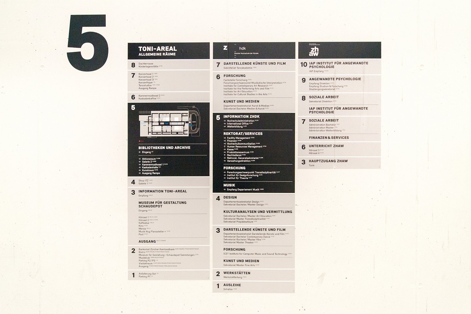 VSI.ASAI | Regional Jahresversammlung Deutschschweiz 28. März 2015 Besichtigung Toni-Areal Zürich. Zürcher Hochschule der Künste. www.zhdk.ch