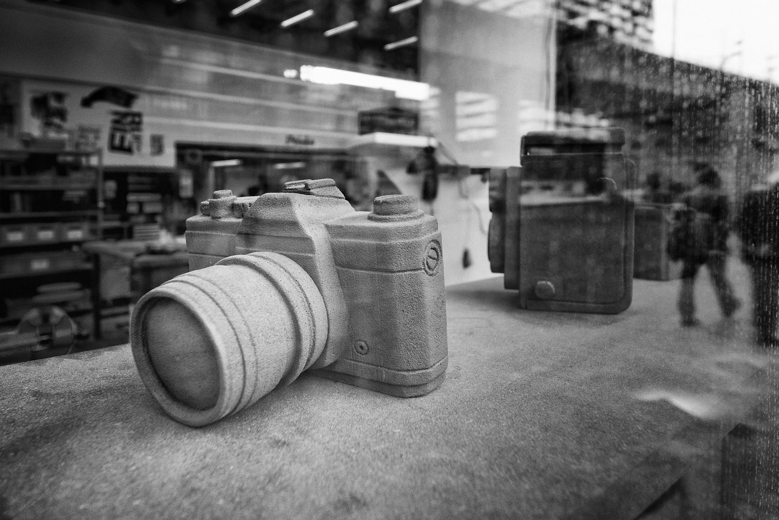 Fotoapparatmodelle Besichtigung Toni-Areal Zürich. Zürcher Hochschule der Künste. www.zhdk.ch