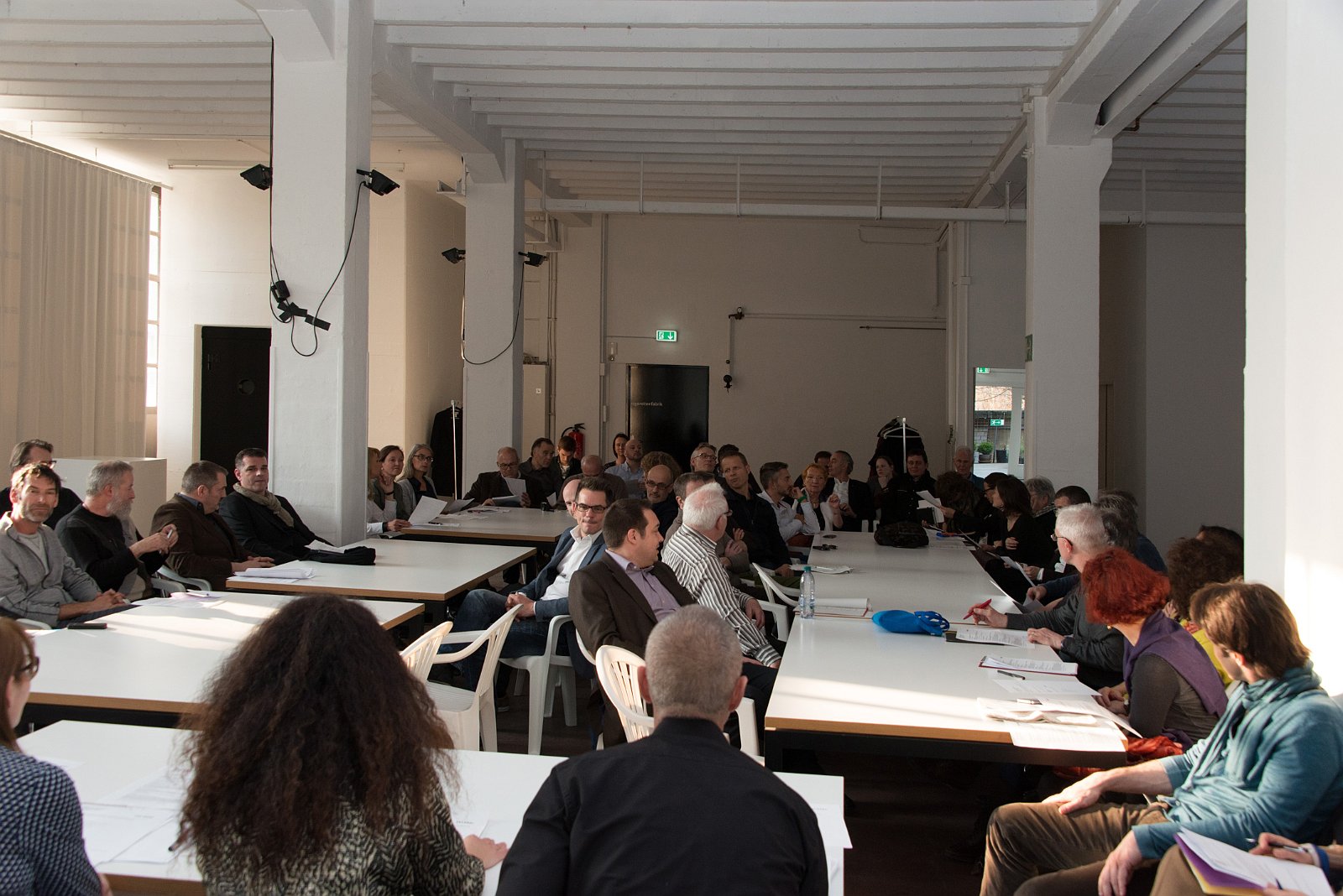 VSI.ASAI | Regional Jahresversammlung Deutschschweiz 13. März 2014 Rundgang und Führung im Löwenbräu-Areal Zürich. Führung durch Stephan Hürlemann, Partner Studio Hannes Wettstein AG und Volker Mencke, Projektleiter Gigon/Guyer Architekten.