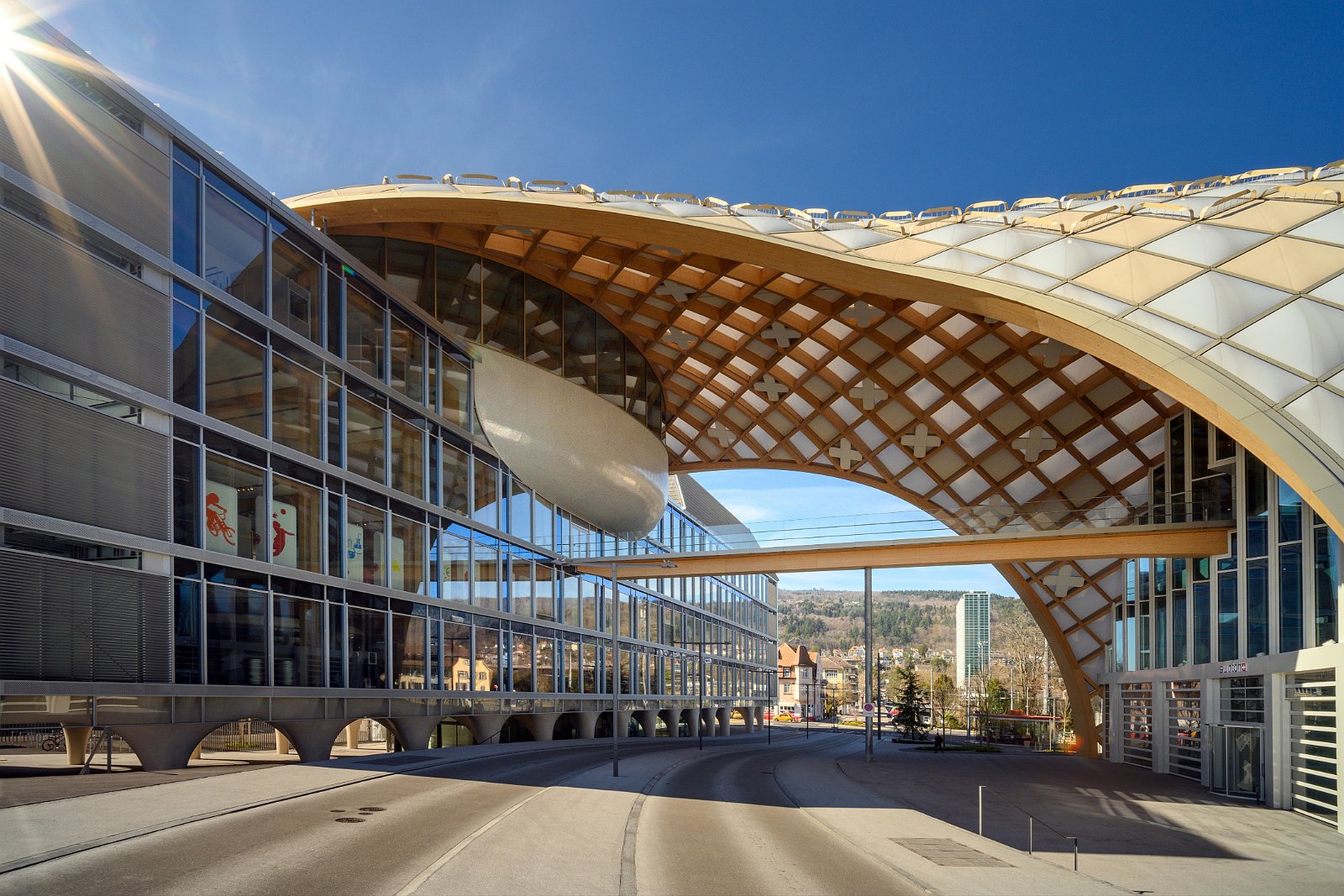 VSI.ASAI Regionalversammlung Deutschschweiz in Biel, Bienne Swatch Omega Headquarters Biel/Bienne - Architekt shigerubanarchitects