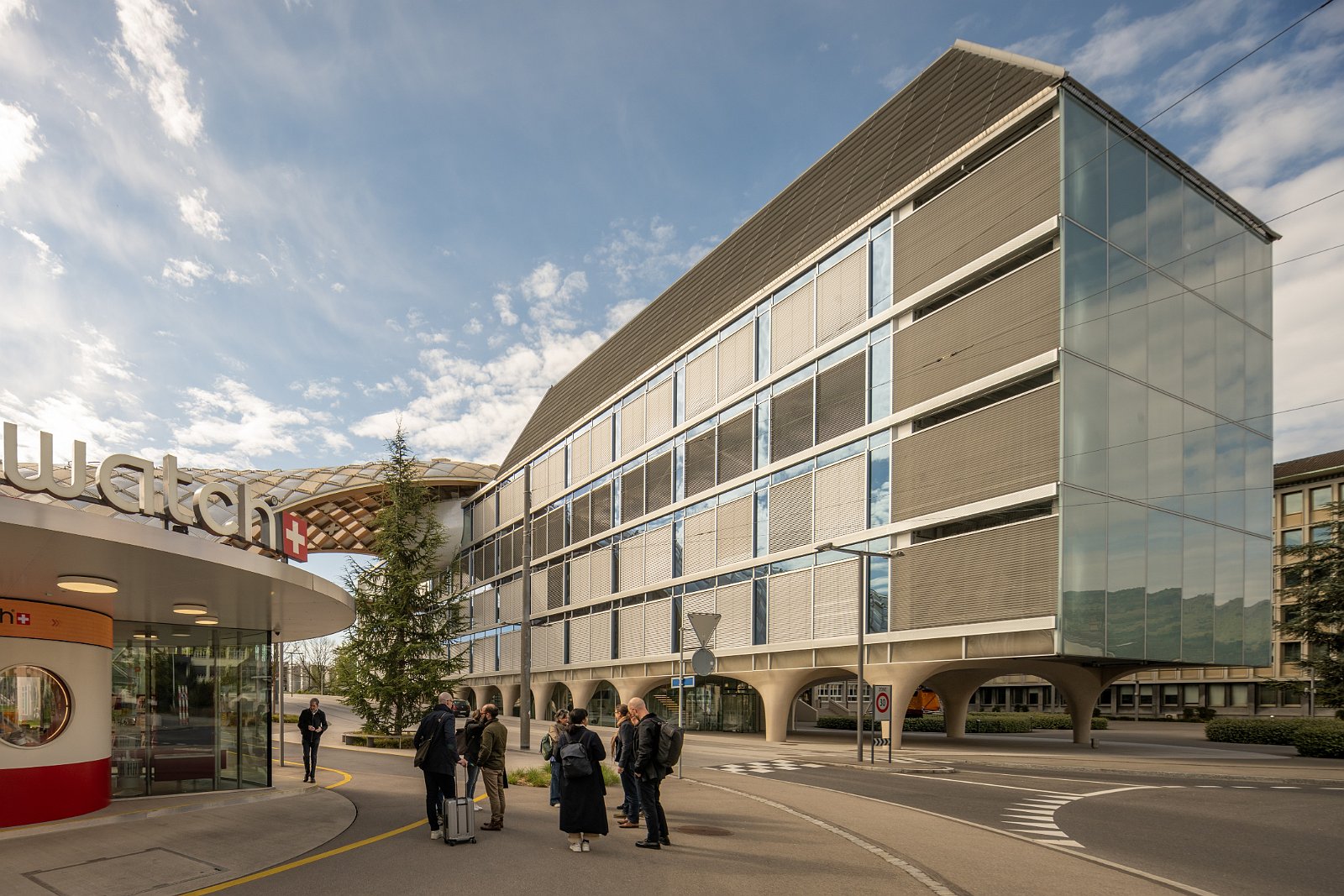 VSI.ASAI Regionalversammlung Deutschschweiz in Biel, Bienne Swatch Omega Headquarters Biel/Bienne - Architekt shigerubanarchitects