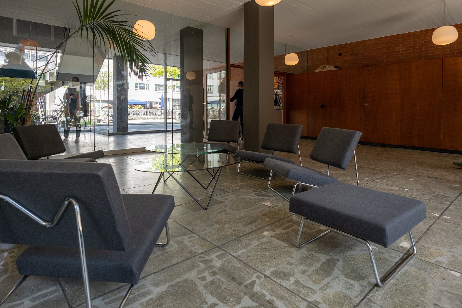 VSI.ASAI Regionalversammlung Deutschschweiz in Biel, Bienne Das Farel Haus von Architekt Max Schlup in Biel