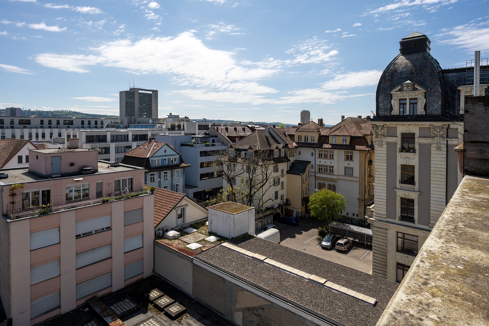 VSI.ASAI Regionalversammlung Deutschschweiz in Biel, Bienne Das Farel Haus von Architekt Max Schlup in Biel