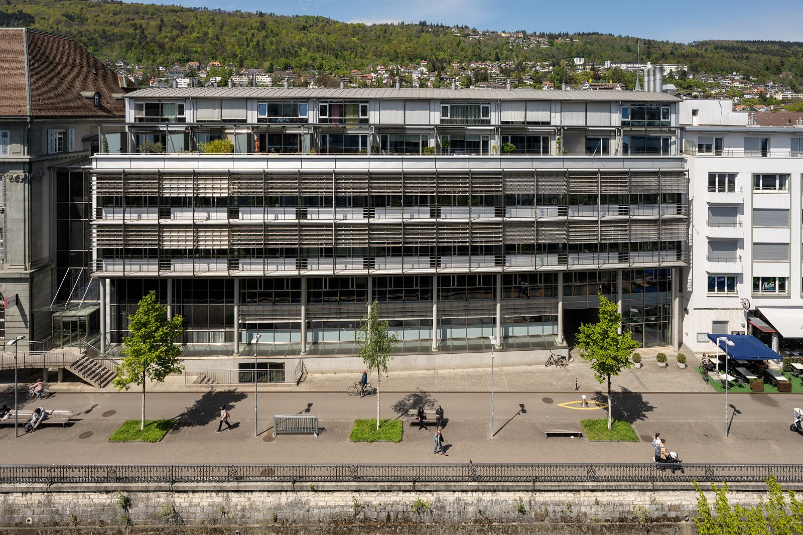 VSI.ASAI Regionalversammlung Deutschschweiz in Biel, Bienne Das Farel Haus von Architekt Max Schlup in Biel