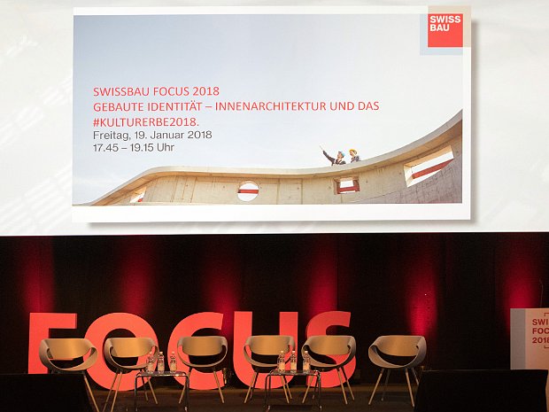 Swissbau Basel, Vorträge zum Thema gebaute Identität und Vitra Besichtigung Weil am Rhein, 20. Januar 2018