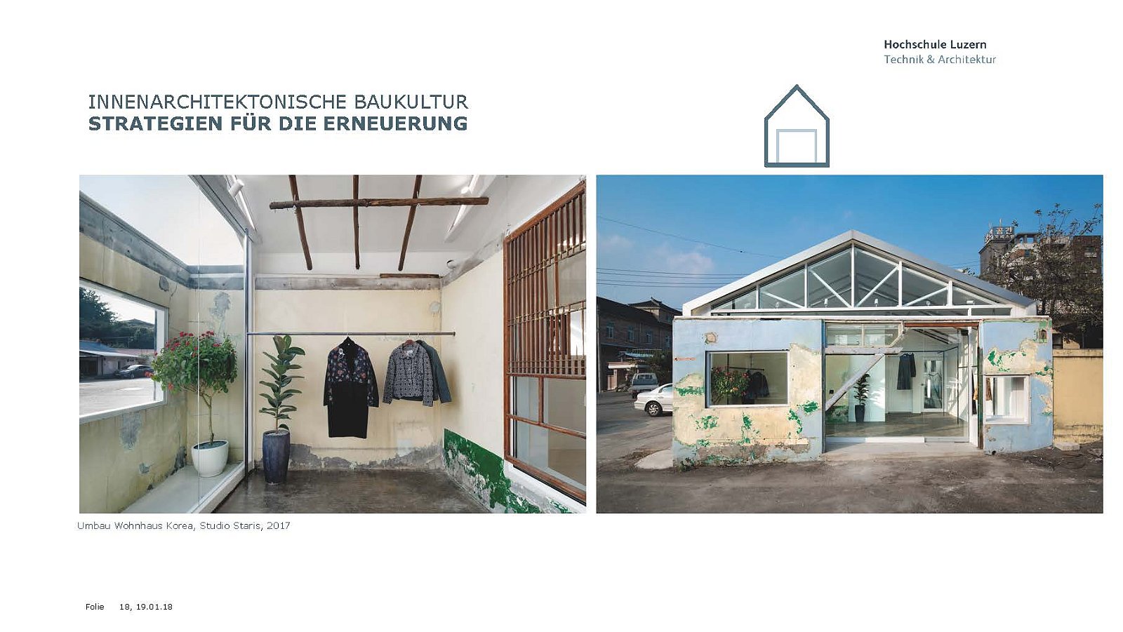 VSI.ASAI - Swissbau Basel - Innenarchitektur und das Kulturerbe 2018 